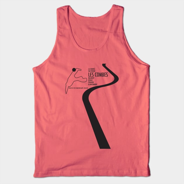 Circuit de Spa-Francorchamps Les Combes Tank Top by funkymonkeytees